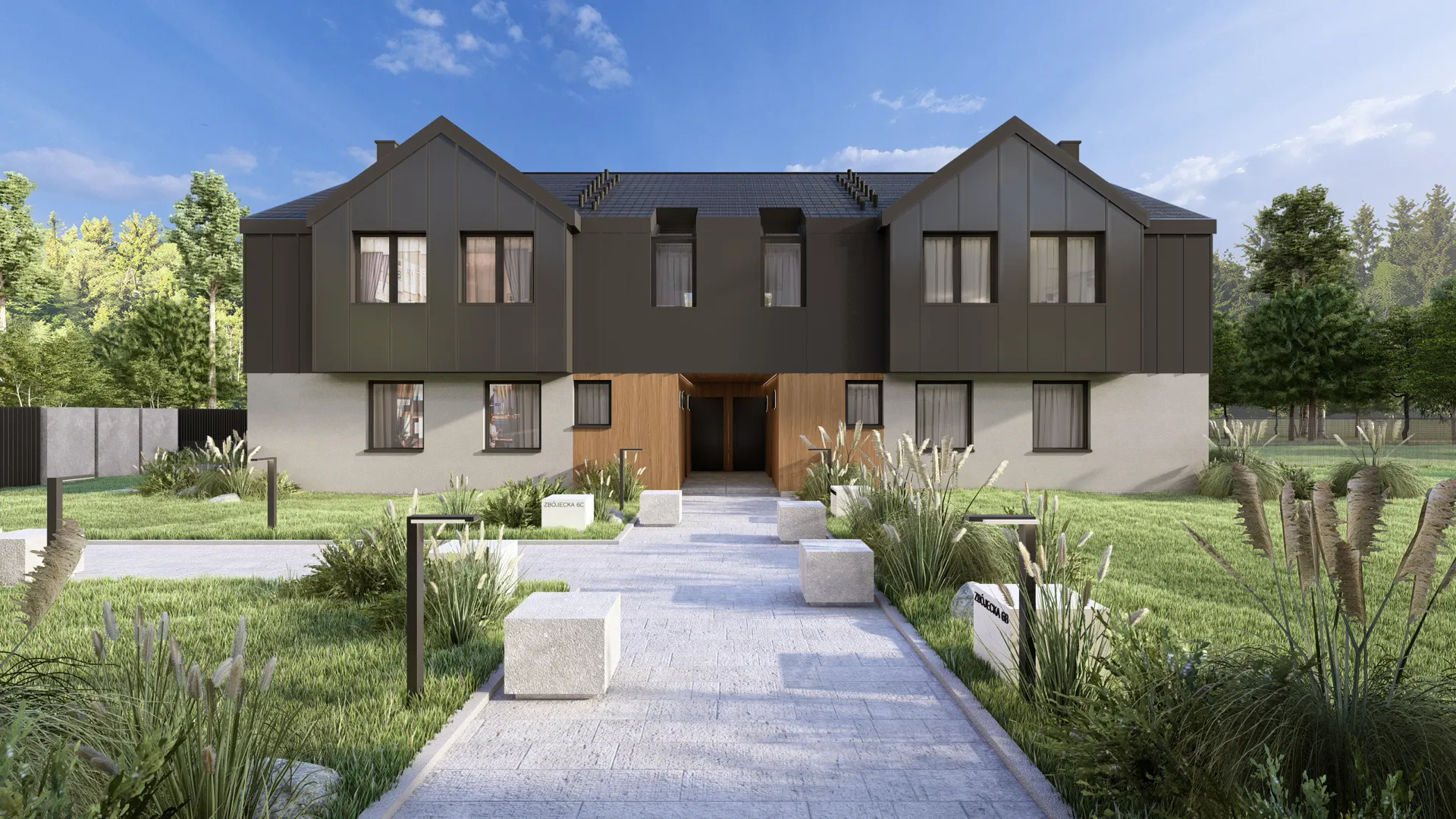 apartamenty na sprzedaz Gieraltowice ul.Zbojecka 2